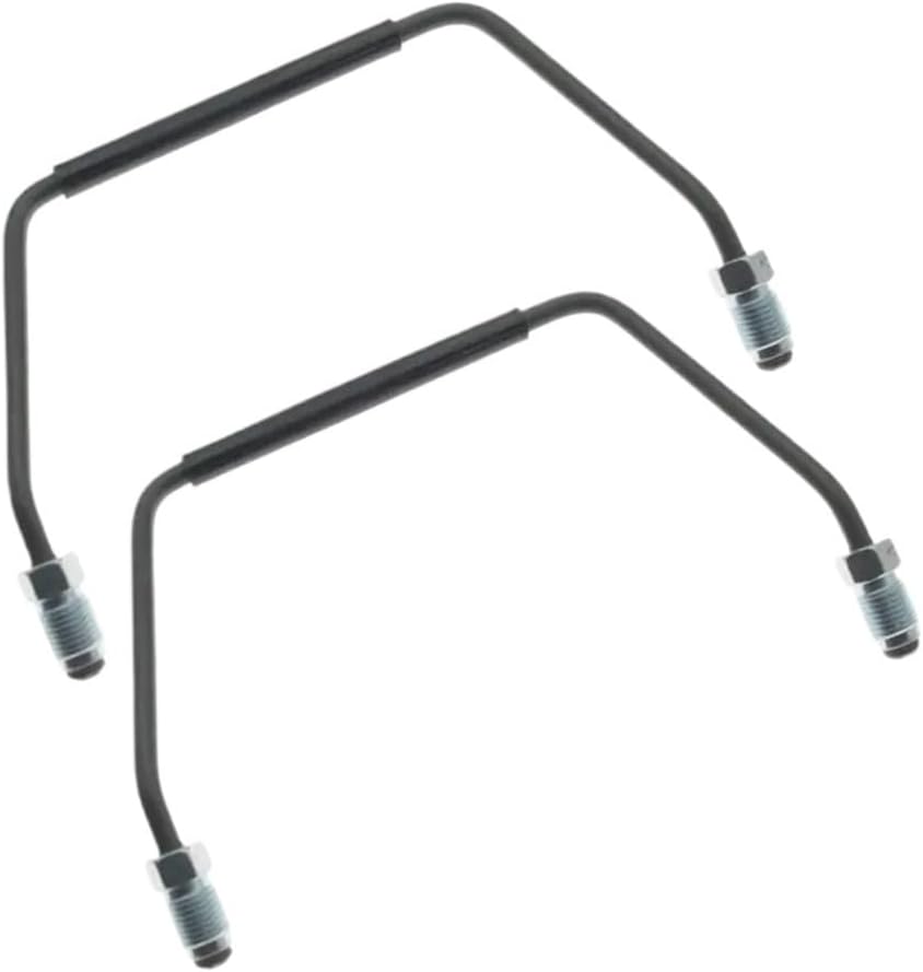 1/2PCS Car Brake Cylinder Oil Pipe Modified Brake Caliper Line Compatible with Brembo 18z Front Six Piston Oil Return Pipe(2 PCS)