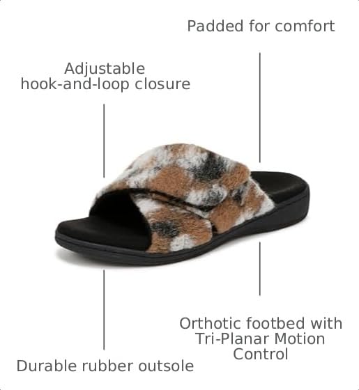 Image of Vionic womens Relax II Open Toe Slippers