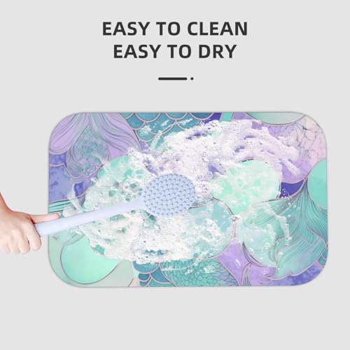 Tapis de bain antidérapant grand format pour éviter les glissades et les sols mouillés - 7