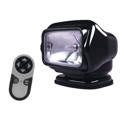 GOLIGHT STRYKER SEARCHLIGHT 12V WIRELESS HH REMOTE BLACK