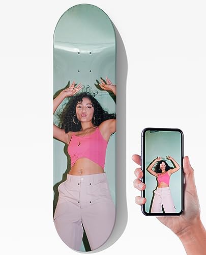 mubusi Tabla de Skate Personalizable 78,5x20 cm