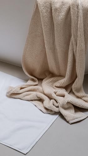 Juego de toallas de baño orgánicas súper suaves
