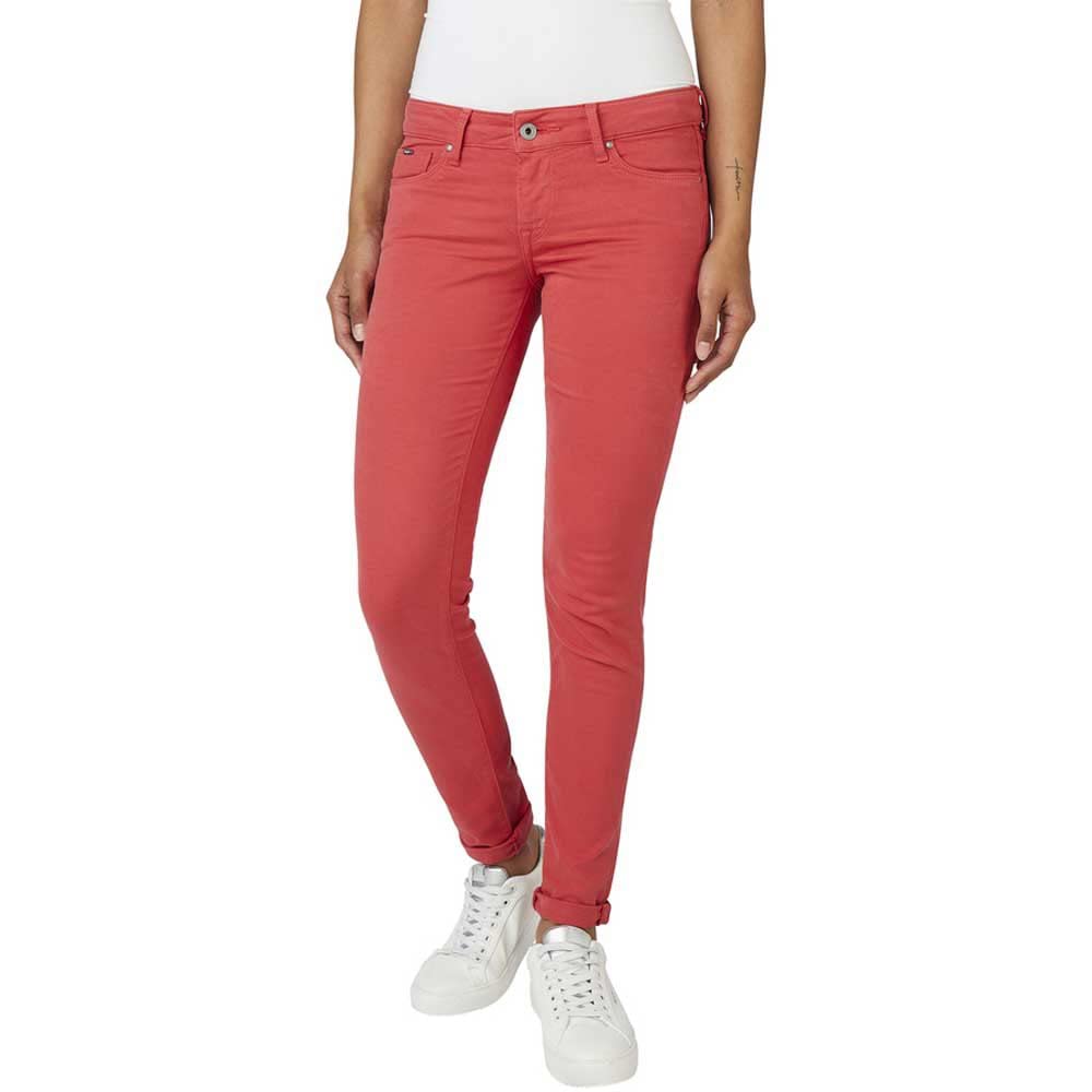 Pepe Jeans Damen Soho Hose, Rot (Studio Red), 30W/32L