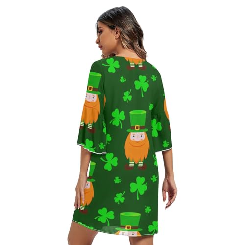 Robe Leprechauns Trèfle vert pour célébrer la Saint-Patrick