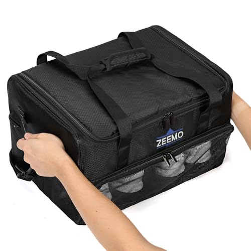 ZEEMO 2 Layer Golf Trunk Organizer