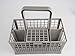 Cesta universal de cubiertos para lavavajillas | 24 x 13,50 x 12,50...