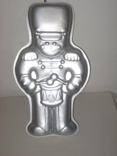 Wilton Toy Soldier Nutcracker Drummer Boy Holiday Christmas Cake Pan 502-5161 1979 Retired