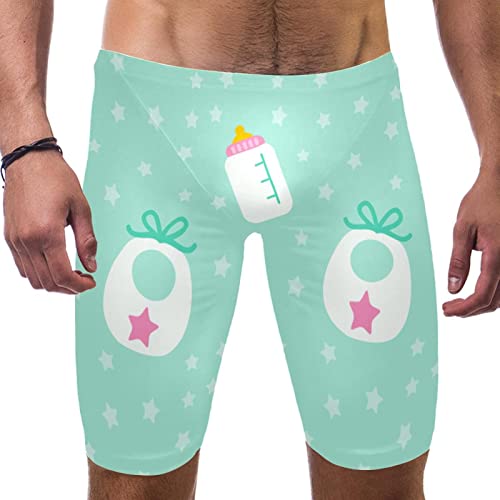 Traje de baño jammer de natación para hombre ideal para práctica y competición