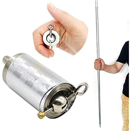 Enjoyer Metal Appearing Cane Magic Wand For Professional Magician Stage Close Up Magic Trick Magic Accessories 59 Black Amazon Co Uk Toys Games