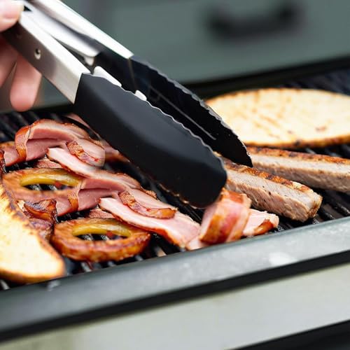 Electric Portable Smokeless Grill, 5 Levels Adjustable Temperature & Cool-touch Handles, 1600W BBQ Griddle, Middle Size, Non-Stick Cooking Surface, Dishwasher Safe Removable Water Tray, Black - Thumbnail 7