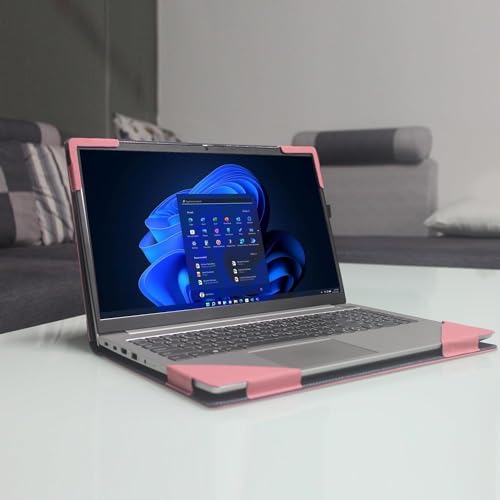 Funda para portátil Dell Precision 15 pulg PU cuero rosa miniatura 6