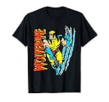 wolverine marvel comics 18MARV00394A Marvel X-Men Wolverine Vintage Claw Slice Camiseta