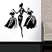 Shopping Girl Decalcomania da Muro Moda Stile Abbigliamento Boutique Abito Negozio di Abbigliamento Femminile Decor Adesivo per vetri in Vetro per finestre