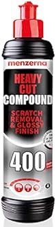 menzerna "Heavy Cut Compound 400" Polish I Heavy Cut, Medium Cut & Finish I Buffing & Polishing Compound for Scratch Repair I For Scratches, Swirls & Holograms I High Abrasion, silicone free I 250ml
