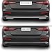 SlickMod Chrome Delete Blackout Vinyl Overlay for 2022-2024 Audi A3 Rear Bumper Diffuser Trim (Gloss Black)