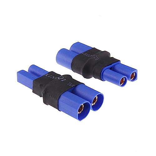 2 piezas Adaptador Conector EC5 a EC8 Macho Hembra miniatura 2