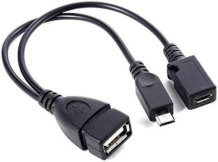 Miniatura 2 de TV xStream Adaptador de puerto USB, cable micro OTG y alimentación, compatible con fireSticks, dispositivos multimedia de transmisión, teclados Rii