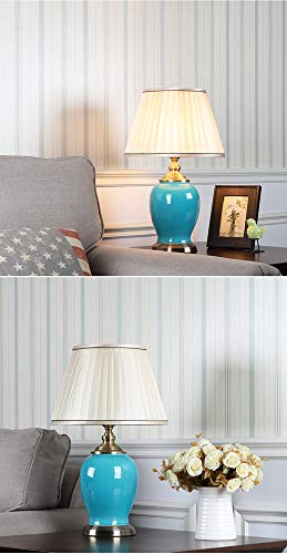 SMWZFDD Moderna Lampada da Tavolo in Ceramica