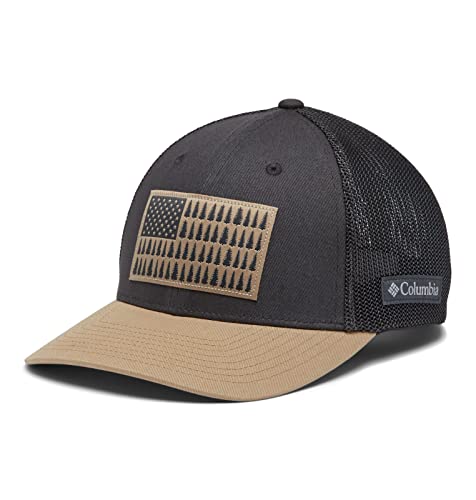 Image of Columbia Unisex Adult PFG Logo Mesh Ball Cap