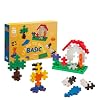 PLUS PLUS Learn to Build Big, Basic - Building Toys Set for Toddlers and Preschoolers, Stem Toys for 3+ Year Old, 60 Interlocking Blocks