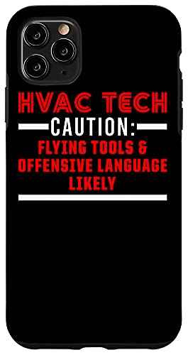 iPhone 11 Pro HVAC Technician Funny HVAC Tech Case
