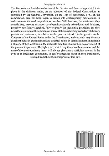 The Debates in the several State Conventions on the Adoption of the Federal Constitution, Vol. 3