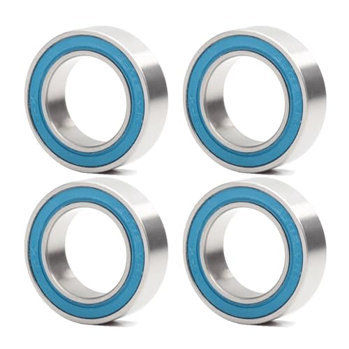 4個 3801-2RS MAXベアリング 12 * 21 * 7mm ダブル列フルボール 自転車サスペンションピボット修理部品 3801 2RS ボールベアリングアクセサリー