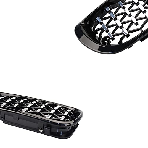 Rejilla E46 de 4 puertas meteor para BMW Serie 3 2002-2005 en ABS diamond 6