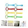 SWOOMEY Anillos De Tracción Para Bebés 8 Piezas Multicolor Para Aprender a Ponerse De Pie Anillos Manuales De Plástico Seguro Para Cuna, Cochecito y Cama De Juego, Ayuda Al Desarrollo Motriz Infantil #1