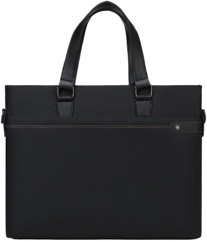 Business briefcase, portable file bag, large capacity computer bag, shoulder crossbody bag