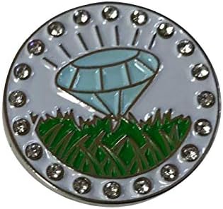 review FunMarkers Diamond in The Rough Ball Marker W/Crystals and Magnetic Hat Clip