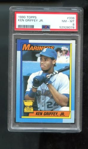 1990 Topps 336 Ken Griffey Jr. All-Star Rookie PSA 6 Graded Baseball Card MLB