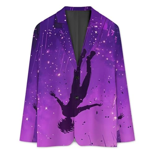 Falling Into The Real World Classic Suits Blazer for Men Business Tuxedo Jacket Sport Coat Two Buttons3