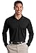 Sport-Tek Men's Long Sleeve Micropique Sport Wick Polo L Black