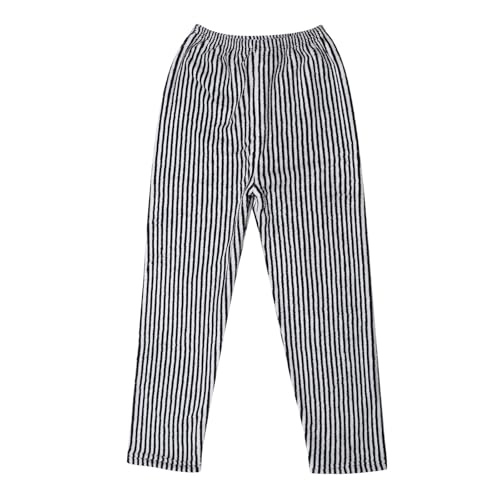 2025 - Pantalones de pijama para mujer y niña, pantalones largos de franela pantalones de pijama suaves de dibujos animados anime cómodos pantalones de pijama camisón premamá, Negro , XL