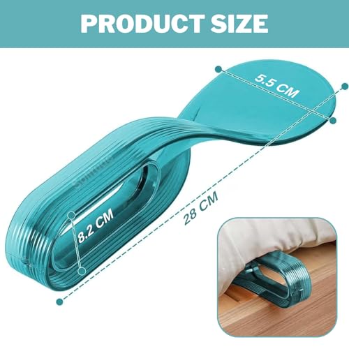 Image of Solitude 2 Pcs Mattress Lifter Tool & Bed Sheet Tucker | Ergonomic Handle | Easy Bed Making Tool Can Tuck Sheets, Holds Mattress Wedge Elevator for Lifting & Tucking (11 inch)