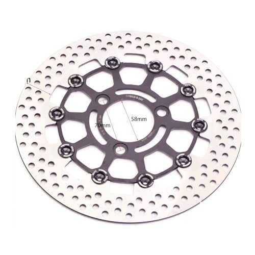 Disque de frein moto BWS WISP flottant 3 trous 260mm pour optimiser la réactivité du freinage
