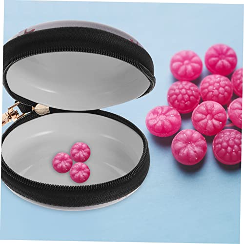 2pcs Cartoon Tinplate Coin Purse Small Ball Shaped Wallet for Wear Resistant Change Pouch with Smooth Buckle Portable Coin Holder for Travel and Shopping4
