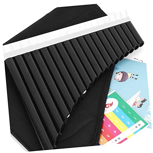 2Pcs Pan Flute Chinese Flute G Pro Keyboard Portable Keyboard Pans 18- Pipe Pan Flute Beginner Flute Musical Instrument Useful Educational Pan Flute Pan Pipe Frau Abs Resin #TOP4