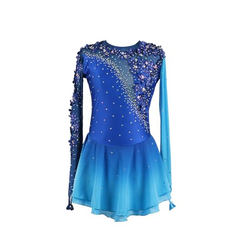 ZAGITOVA Vestido de patinação artística feminino meninas saia patinação no gelo desempenho competiçã