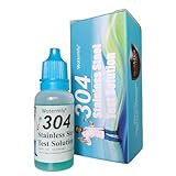 304 Stainless Steel Test Solution – Instant Identification Reagent for Food-Grade vs. Industrial-Grade Steel – Rapid 2-Minute Colorimetric Test for Cookware, Cutlery, and Industrial Use