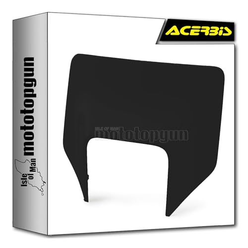 Headlight mask noir Acerbis 0023426.090 pour Husqvarna TE 300 2017