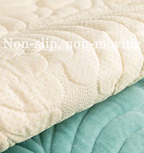 Sofa Slipcover Corner 3/2/1/4 Seater Sofa Cover L Shape Couch Cover Velvet Thick Sofa Protector Anti-slip Reversible Quilted Corner Slipcovers Washable for Sectional Couch ( Color : #3 , Size : 70x150 - Image 4