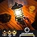 Csafyrt Rechargeable Camping Lantern, Dimmable Camping Lights, Waterproof Portable Emergency Lamp with Hanging Handle for Outdoor