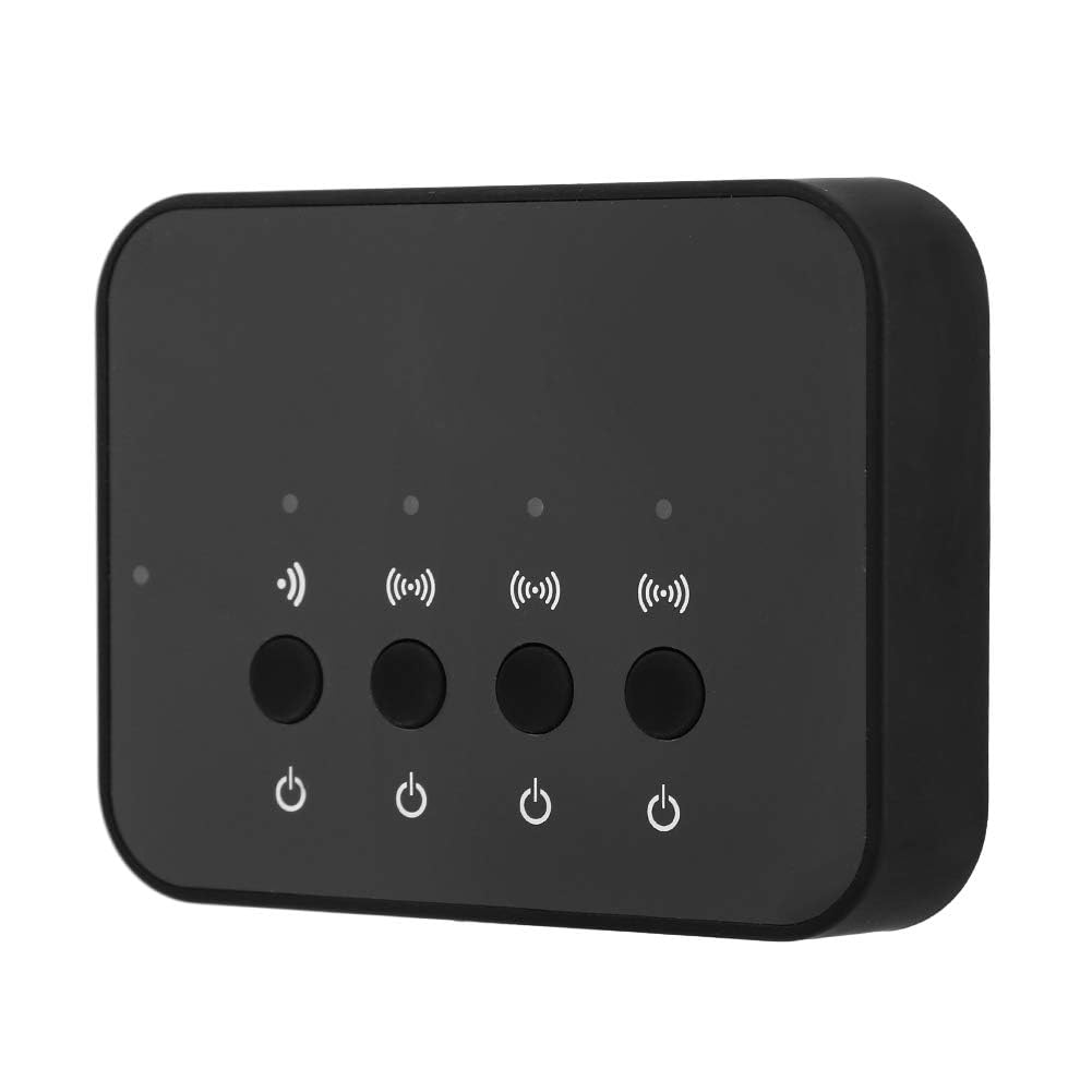 BW-107 Dispositivo de Intercambio de Audio Bluetooth 1 a 3, estéreo inalámbrico con Cable de 3,5 mm 2 Modos de conexión Música Adaptador de Audio Bluetooth 4.0 para el hogar