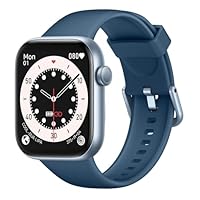 AcclaFit Smartwatch Uomo Donna, 1.85" Full Touch Screen Smartwatch con Effettua/Risposta Chiamate, Fitness Tracker con Pressione Sanguigna e Monitor Sonno, 140+ Sport Step Counter per Android iOS