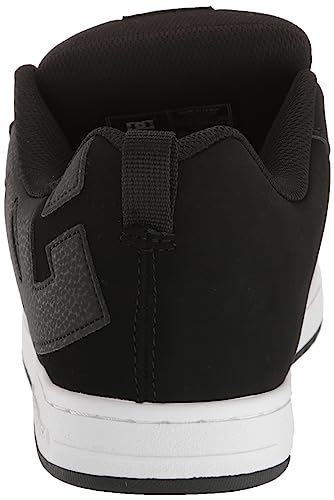 Image of DC Men's Court Graffik Casual Skate Shoes Black /Black /White 10