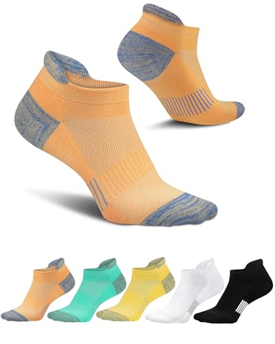 Image of Ankle Socks Womens Athletic Running Comfort Cushioned 3 /5 /6Pairs