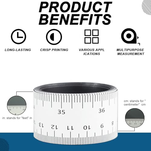 Regla magnética flexible 5 piezas 39.37 pulgadas miniatura 4