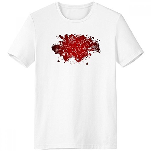T-shirt chimie organique blanc homme XXXL idéal pour le laboratoire et le sport